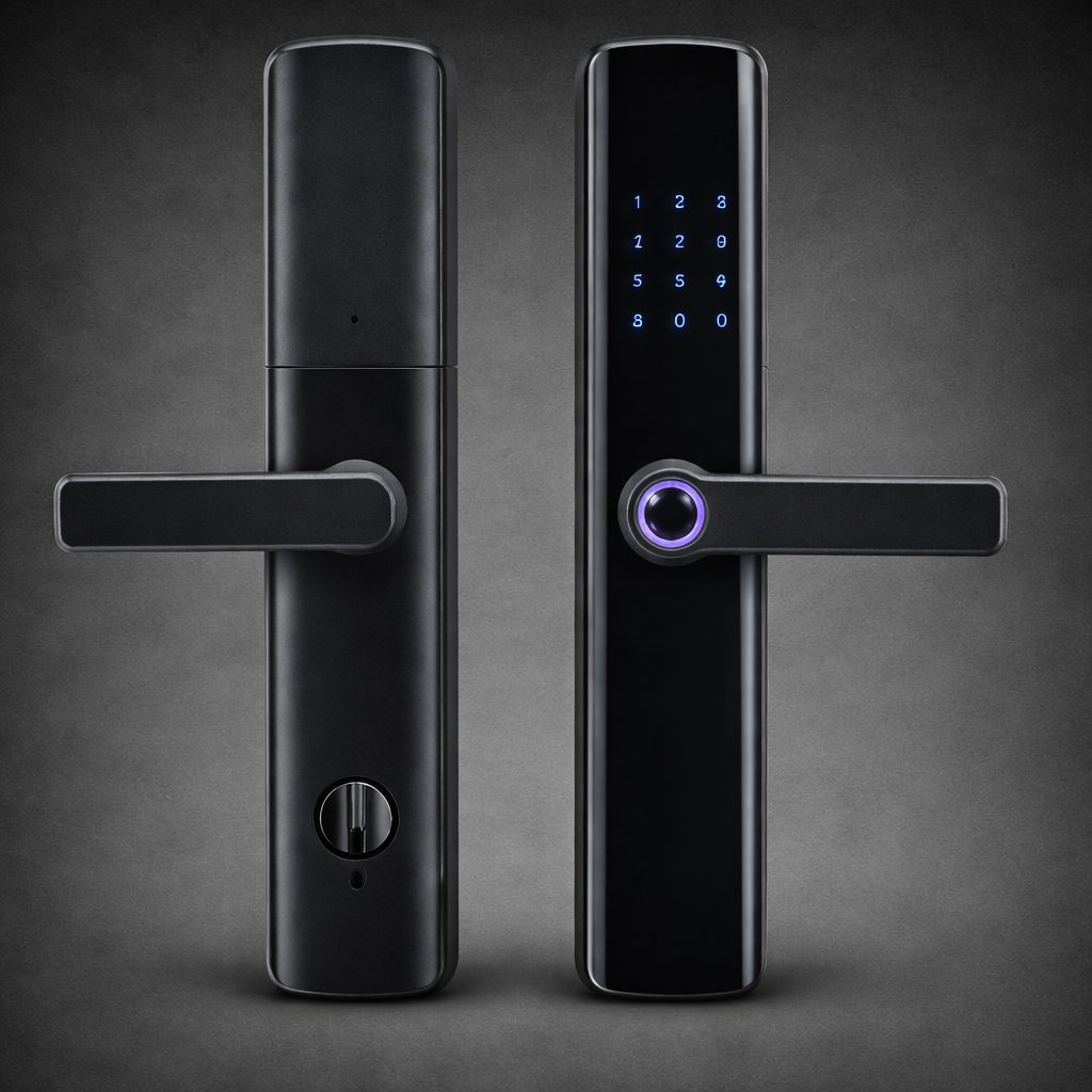 Smart Door Lock (Fingerprint / Card / PIN / Key / APP)
