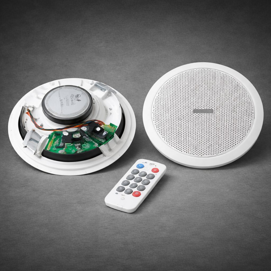 6.5" Bluetooth Active Ceiling Speaker Set (2×20W)