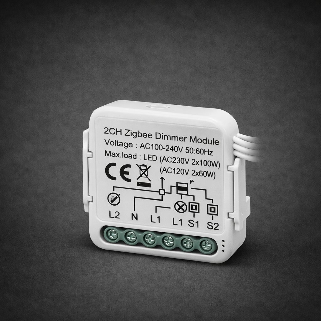 ZigBee 2CH Mini Dimmer Module