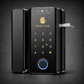 Smart Glass Door Lock with FaceID