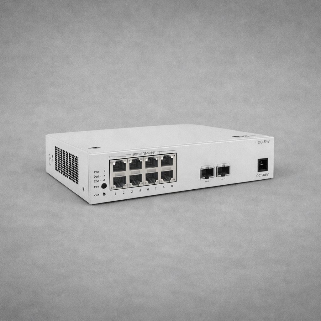Huawei 8-Port Gigabit PoE+ Switch with 2×2.5GE SFP
